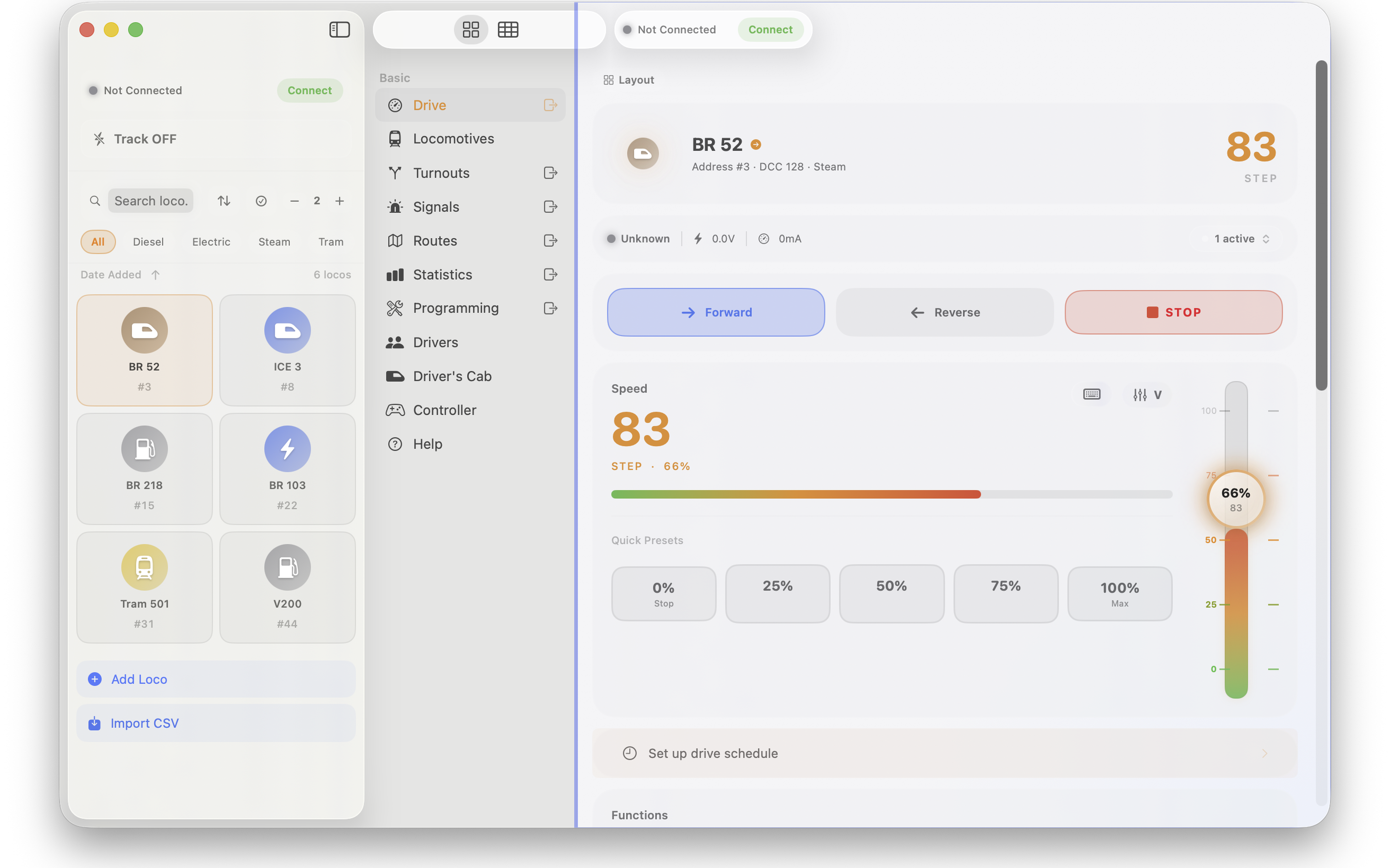LocoLink macOS screenshot