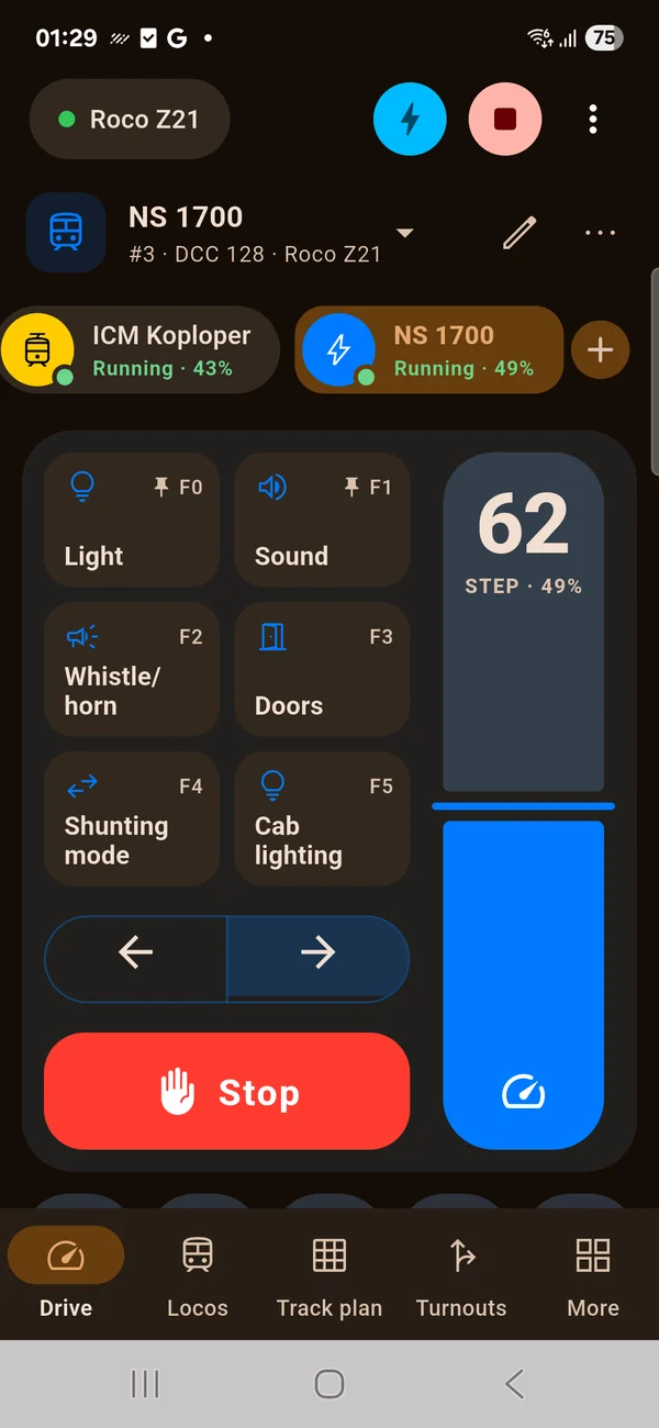 Conduite en mode sombre sur Android